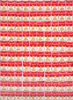 100 Cans by Andy Warhol (1962) from Van Gogh to Rothko: Masterworks from the Albright-Knox Art Gallery