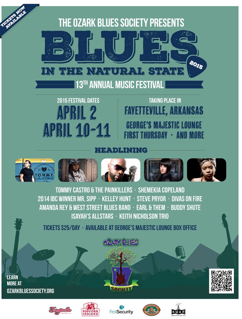 Blues In The Natural State Returns To Fayetteville Friday And Saturday ...