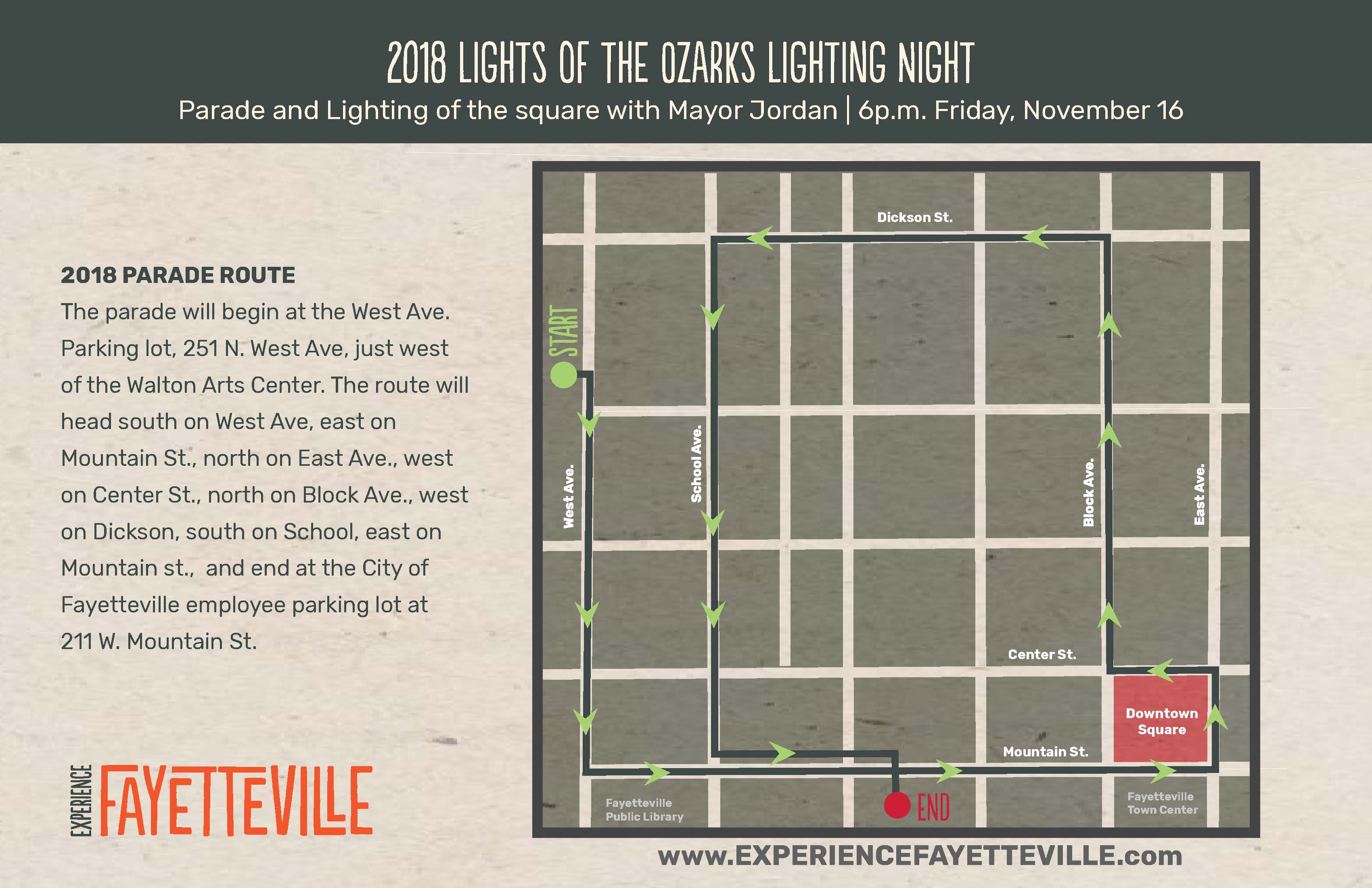 Lights of the Ozarks parade and lighting ceremony set for Friday, Nov