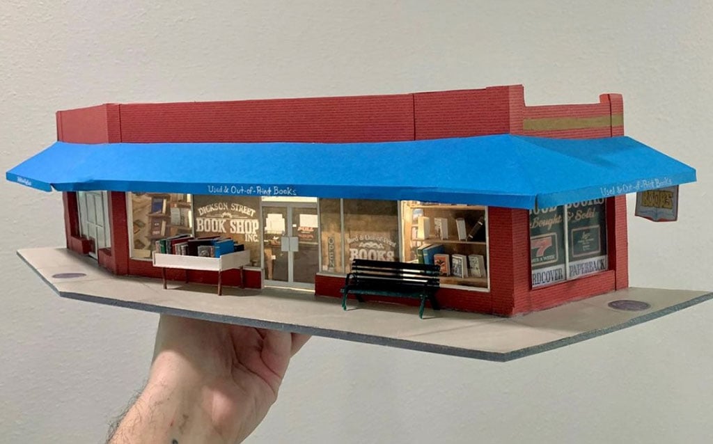 Fayetteville artist pays homage to iconic businesses with miniature sculptures