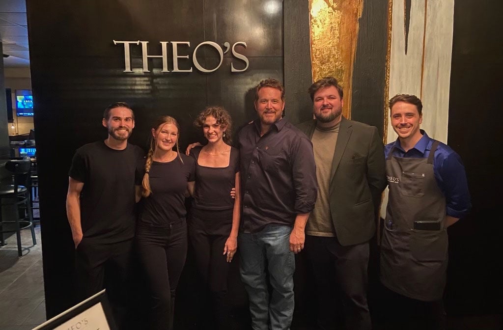 Actor Cole Hauser spotted at Theo’s in Fayetteville