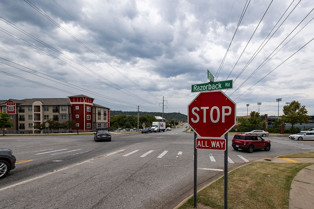 Work to begin at intersection of Razorback Road and 15th Street