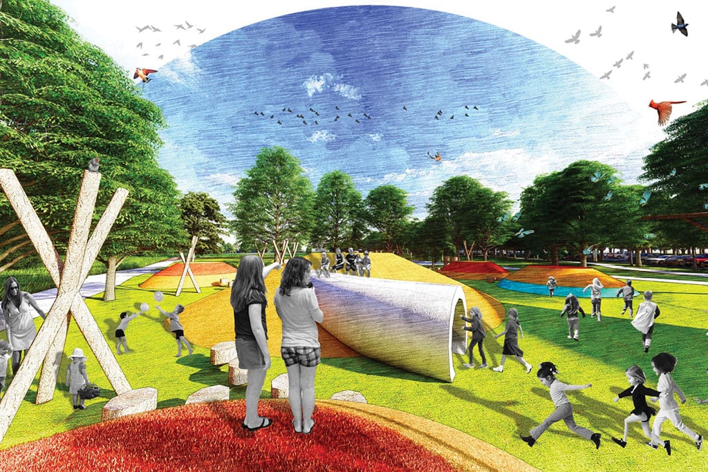 Underwood Park plans include splash pad, disc golf, dog park and more