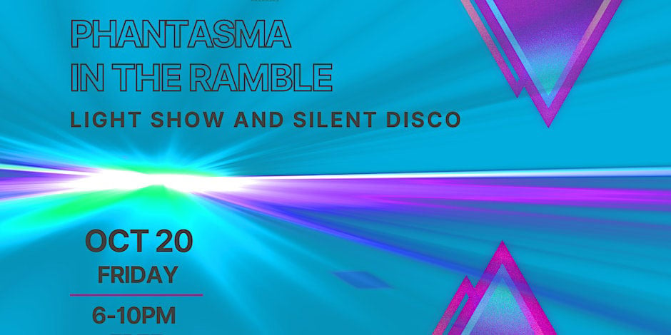 Laser light show, silent disco set for Friday in the Ramble