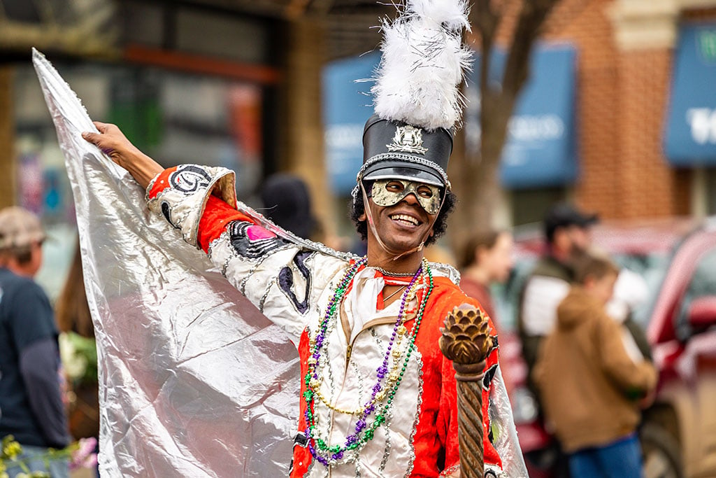 See photos from the 2024 Fayetteville Mardi Gras parade