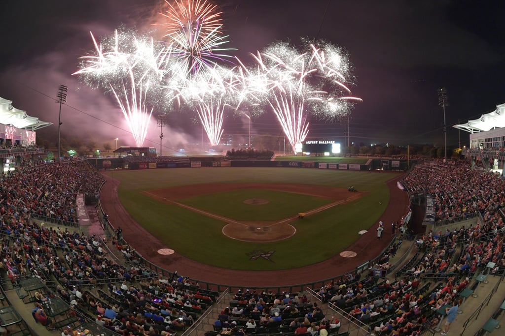 Naturals to start 2024 season with back-to-back fireworks shows